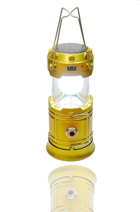IONIX LED Solar Emergency Light + USB Mobile Charging+Torch Point, 2 Power Source, Lithium Battery, Travel Camping Lantern