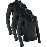 CADMUS Women's Compression Long Sleeve Shirts for Hiking Running Dry Fit Tights