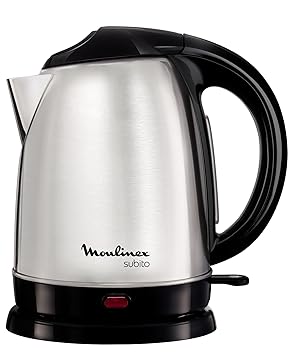 Moulinex BY530F Wasserkocher Subito Edelstahl, 1.7 L