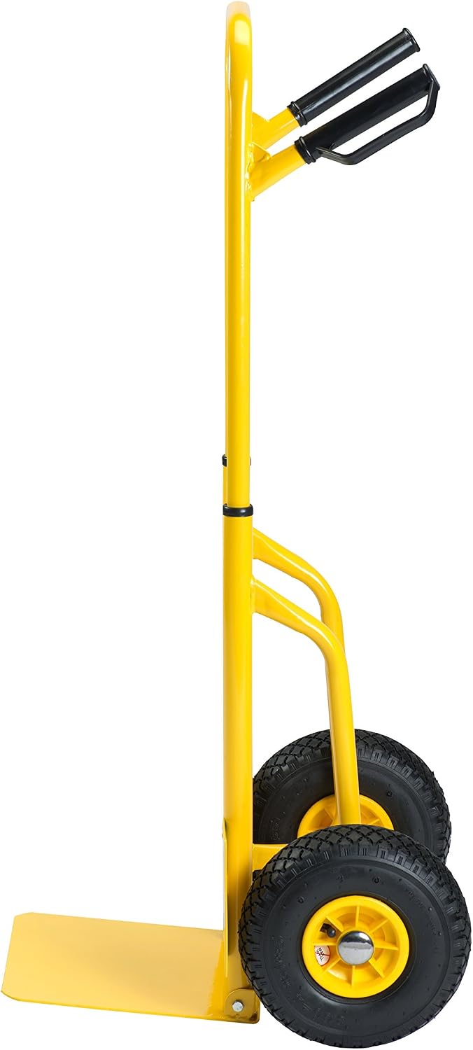 Stanley Sxwtd-FT520 120 kg Steel Folding Hand Truck - Yellow - Image 4