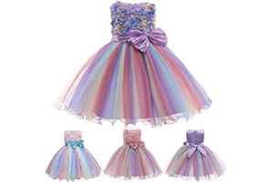 Girl Lace Flower Dress for Kids Wedding Bridesmaid Pageant Party Long Gown Tulle Bow Dresses