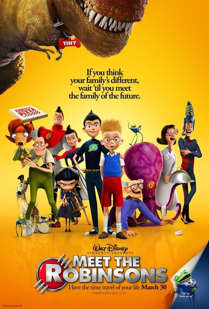 Meet The Robinsons Movie Poster Meet The Robinson Robinsons Movie Best Disney Animated Movies