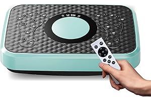 SANODESK Vibration Plate Fitness Platform Whole Body Exercise Machine with 120 Speed Levels, Lymphatic Drainage, Fat Burning, and Weight Loss, Perfect for Women, Men, and Home Gym Exercise