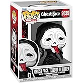 POP Funko Vinyl: Ghost Face with Tongue | Official Merch - Collectable Vinyl Figurine for Shelf Display - Birthday Gift Idea for Fans and Collectors