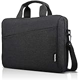 Lenovo Laptop Shoulder Bag T210, 15.6-Inch Laptop or Tablet, Sleek, Durable and Water-Repellent Fabric, Lightweight Toploader