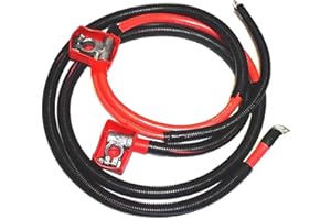 CORRBPEN A123-00HP Battery Cable Compatible with Ford 7.3L 93-97 Powerstroke Diesel Trucks, Positive Battery Starter Cable Fit for 93-97 Ford F350 F250 F Super Duty 7.3L V8, Replacement A123-00HP.