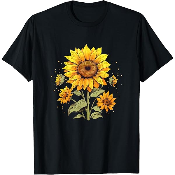 Tシャツ・カットソー SUNFLOWER Men T Shirts 2018KHAKI Beige Amazon.com: Vintage Sunflower Graphic T-Shirt : Clothing