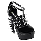 SHOW STORY Halloween 5 inch Super High Trendy Pump