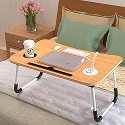 Elekin Laptop Desk for Bed,Portable Folding Lap
