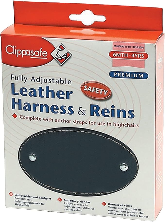 clippasafe white leather reins