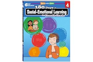 180 Days: Social-Emotional Learning for 4th Grade Practice Workbook for Classroom and Home, Cool and Fun Practice Created by Teachers (180 Days of Practice)