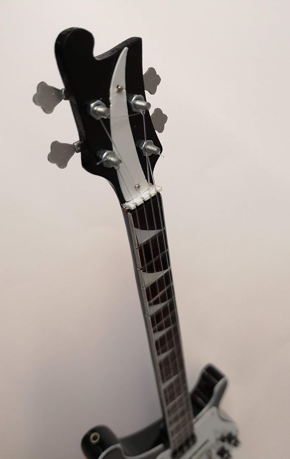 Axman Lemmy Kilminster (Motörhead) Miniature Guitar Replica, Music Gifts, Handmade Ornamental 1/4 Scale, Display Box - Image 5