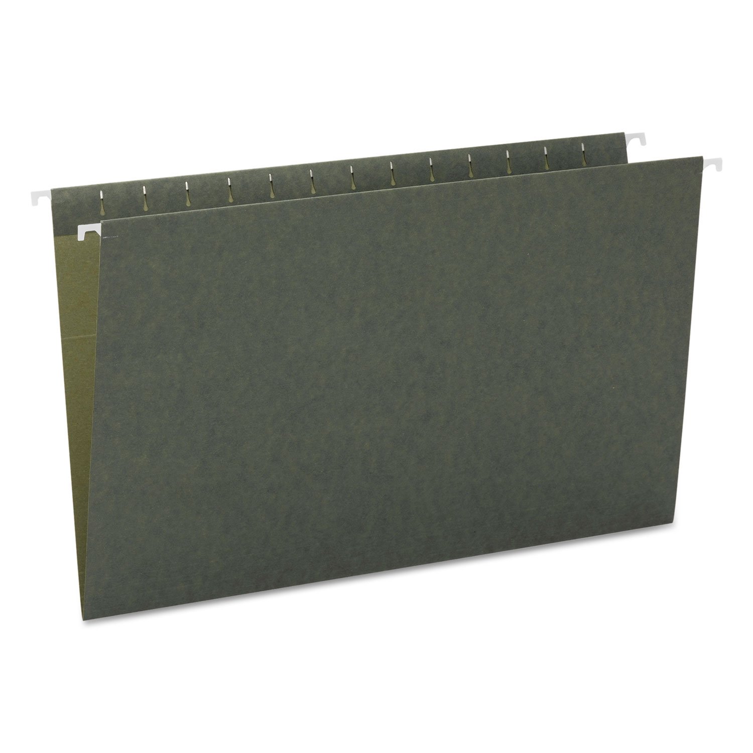 Photo 1 of Smead Hanging File Folder, No Tabs, Legal Size, Standard Green, 25 per Box (64110)