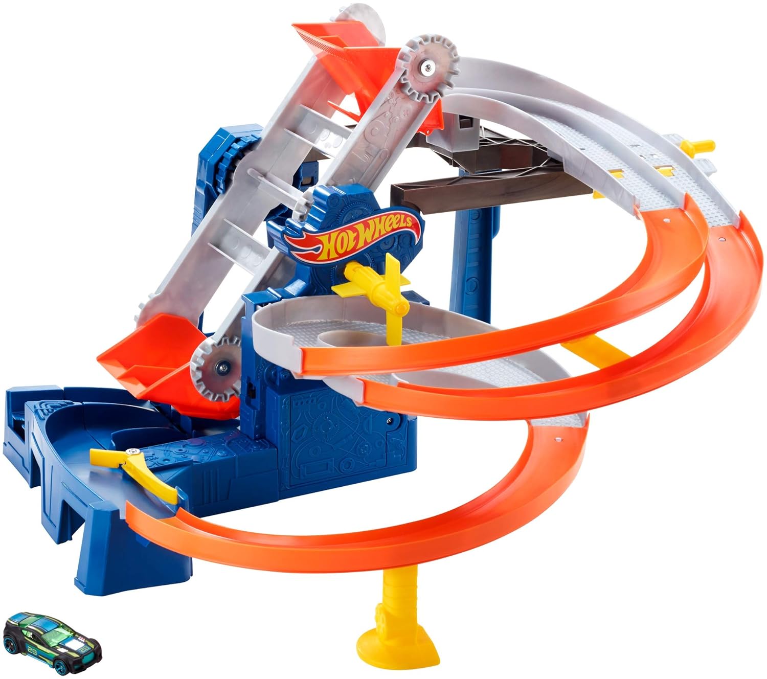 hot wheels factory raceway playset
