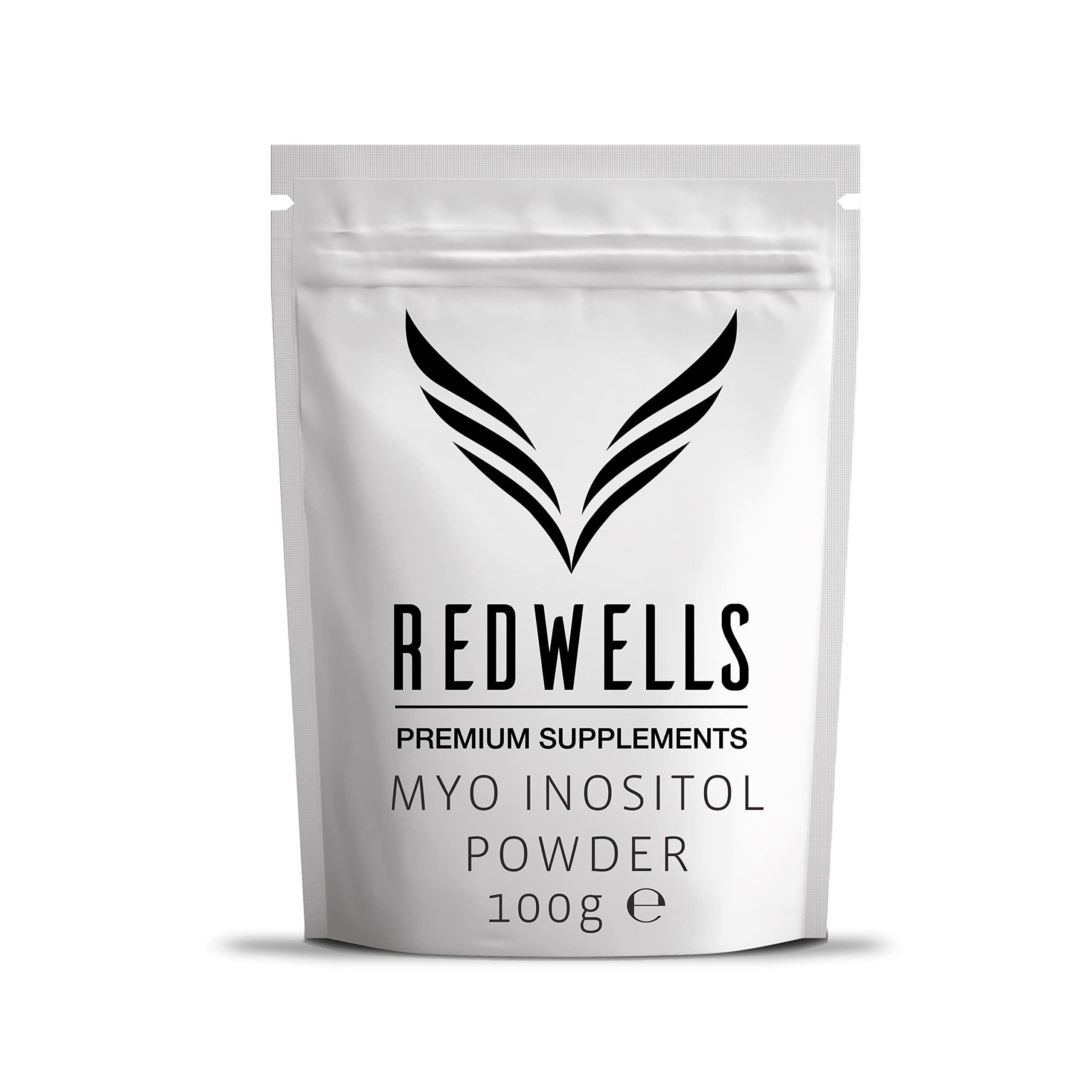 Myo Inositol Powder REDWELLS PCOS & Fertility GMO Free Vegan - 100g Pack