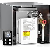 KINGRVER KINGRVER XT48 Tankless RV Water Heater, Instant On-Demand Hot Water, 12V DC, Wired Remote Controller, Compact Fit fo
