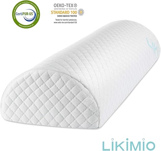 Amazon Com Likimio Back Pain Relief 100 Memory Foam Knee Pillow