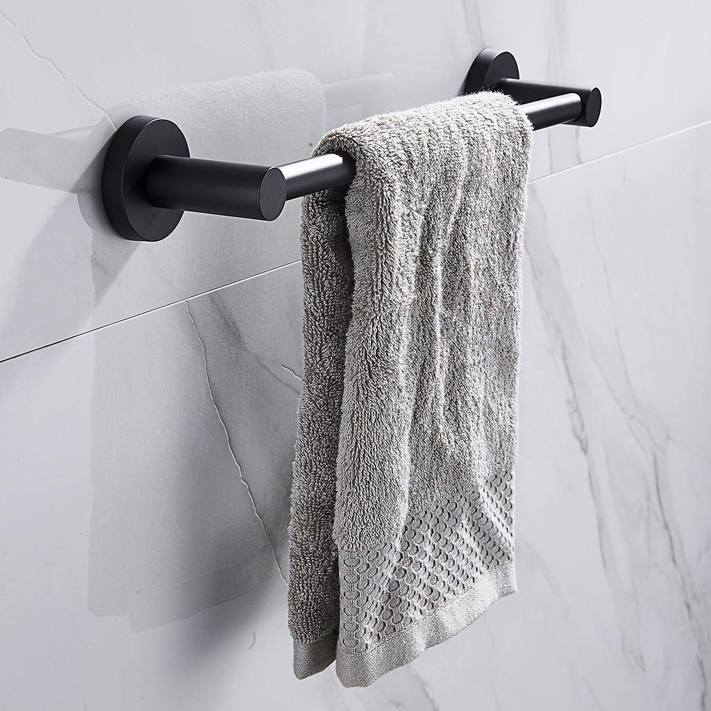 BTSKY 40CM Wall Mount SUS304 Stainless Steel Hand Towel Holder Hanger