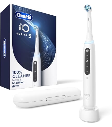 Amazon.com: Oral-B iO 5 Brilliant Clean Electric Toothbrush, 2