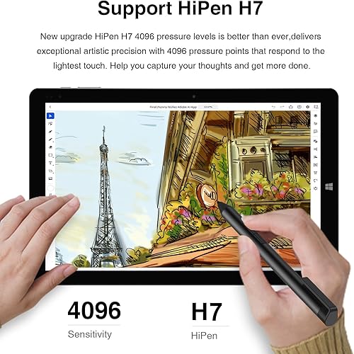 CHUWI Hi10 X, Tablet with Keyboard and Pen, 6GB LPDDR4 128GB