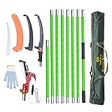 Grefinity 27FT Manual Pole Saw, Tree Branch Trimmer
