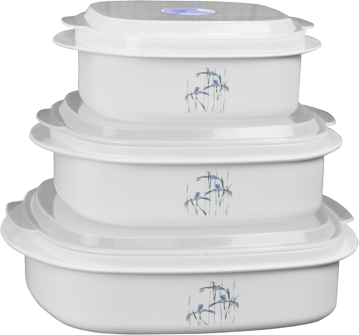 Corelle Coordinates 6Piece Shadow Iris Microwave Cookware Set Amazon
