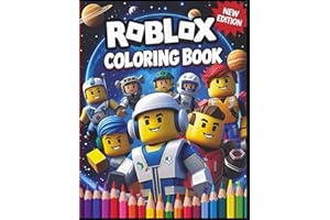 COLORING BOOK: 100+ Coloring Pages To Have Fun And Relax, Great Idea Gift For Cartoon Fans RO-BLOX