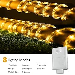 150ft LED Rope Lights Outdoor, 1080 LED Connectable