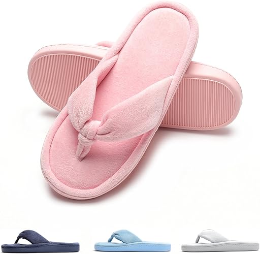cotton flip flop slippers