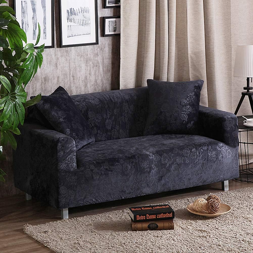 Amazon Com Sandm Elasticity Non Slip Sofa Cover With Cushion