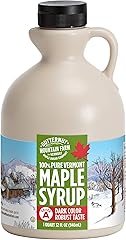 Butternut Mountain Farm Pure Vermont Maple Syrup, Grade A, Dark Color, Robust Taste, All Natural, Easy Pour, 32 Fl Oz, 1 Qt (
