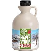 Butternut Mountain Farm Pure Vermont Maple Syrup, Grade A, Dark Color, Robust Taste, All Natural, Easy Pour, 32 Fl Oz, 1 Qt (Prev Grade B)