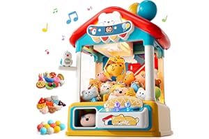 Skirfy Large Claws Machines for Kids with Prizes Bear Claws Machines,Perfect for Parties,Kids Toy Mini Vending Game,Fun Toy f