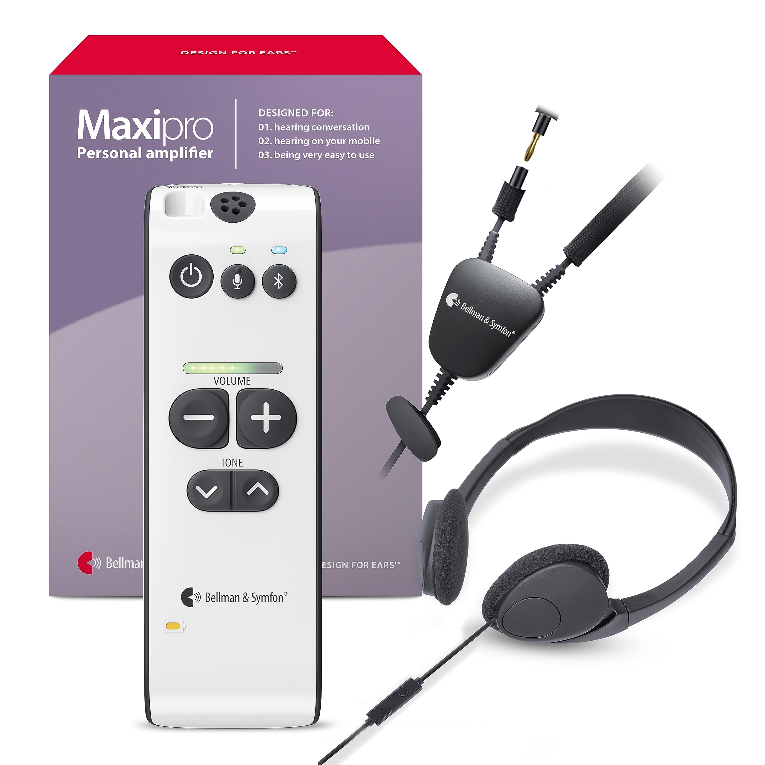 Neckloop Bellman Mua Bellman & Symfon Maxi Pro Bluetooth Hearing Amplifier with Neck ...