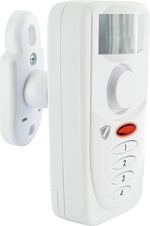 SCHWAIGER -HSA600- Haus-Alarm Bewegungsmelder/Alarmanlage fürs Haus/Sirene/Einbruchschutz/Fenster-Sicherung/Tür-Sicherung