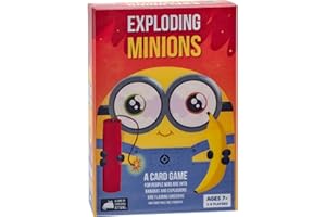 EXPLODING KITTENS LLC Exploding Minions by Exploding Kittens - A Russian Roulette Card Game, Easy Family-Friendly Party Games - for Kids, Teens & Adults - 2-5 Players
