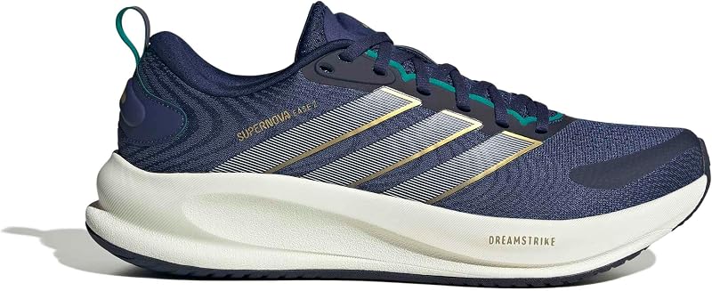 Homme Supernova Ease 2 Running Shoes, Dark Blue/Off White/Matte Gold, 42 2/3 EU