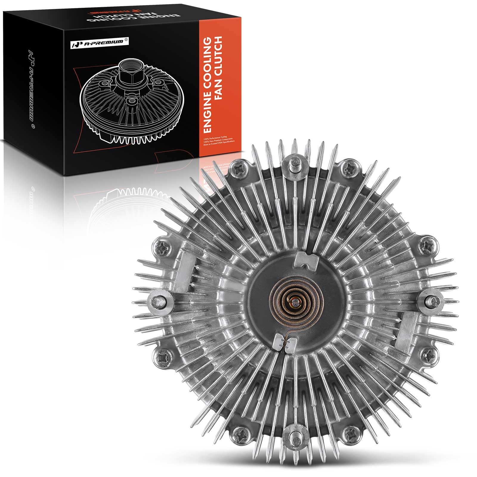 Photo 1 of A-Premium Engine Cooling Fan Clutch Compatible with Toyota 4 Runner 1996-2002, Tacoma 1995-2004, Tundra, T100 & Honda Passport & Acura SLX & Isuzu Rodeo, Trooper, Replace# 16210-62030, 1621062030