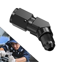 TRUCKMETER 45 Degree 4AN Female to 4AN Male Swivel