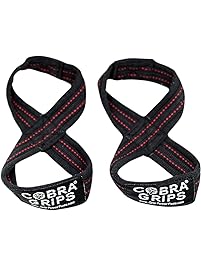 Grip Power Pads Deadlift Straps BEST LIFTING STRAPS ON THE MARKET! Figure 8 Lifting Straps are the #1 choice for power lifters, weightlifters and workout enthusiasts!