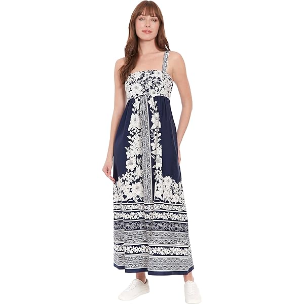 chinese dress ladies GLIGET Dresses for Women 2024 Floral Print Ruffle Trim Wrap Hem Cami Maxi  Dress (Color : Multicolor, Size : X-Small) at Amazon Women's Clothing store main image 1