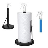 KENMY Paper Towel Holder with Spray Bottle