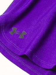 Under Armour girls Play Up Solid Shorts , Purple