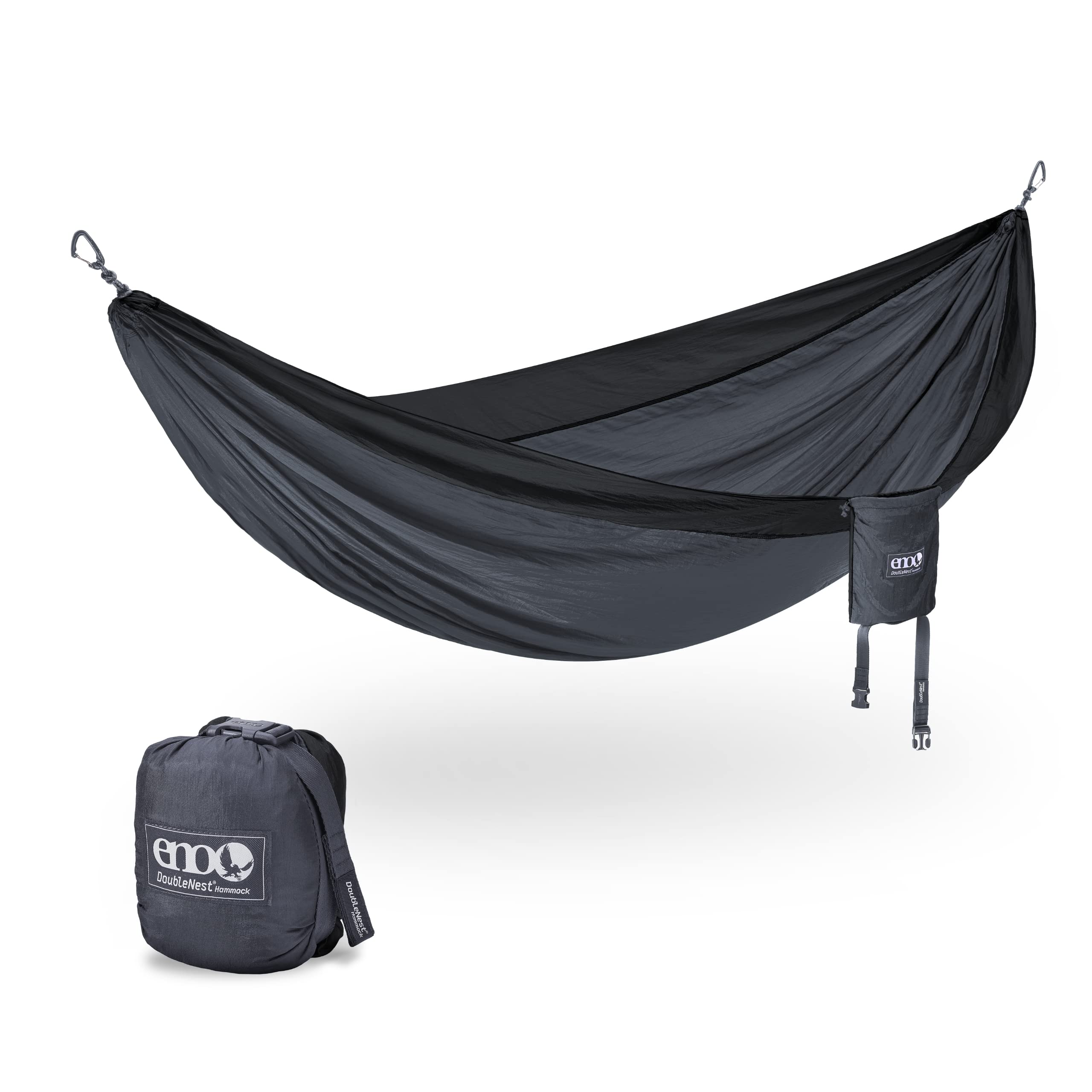 Eno Unisex's DN010 Hammock, Charcoal/Black, One Size