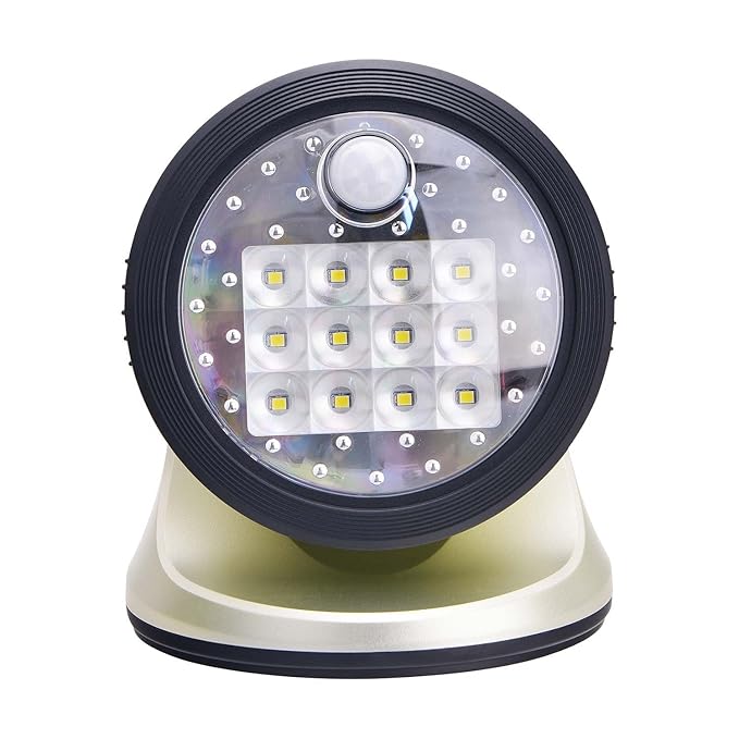 Fulcrum 20034-101 Wireless 12 LED Porch Light (Silver)