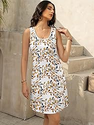 LUXVEER Summer Dresses for Women 2025 Floral