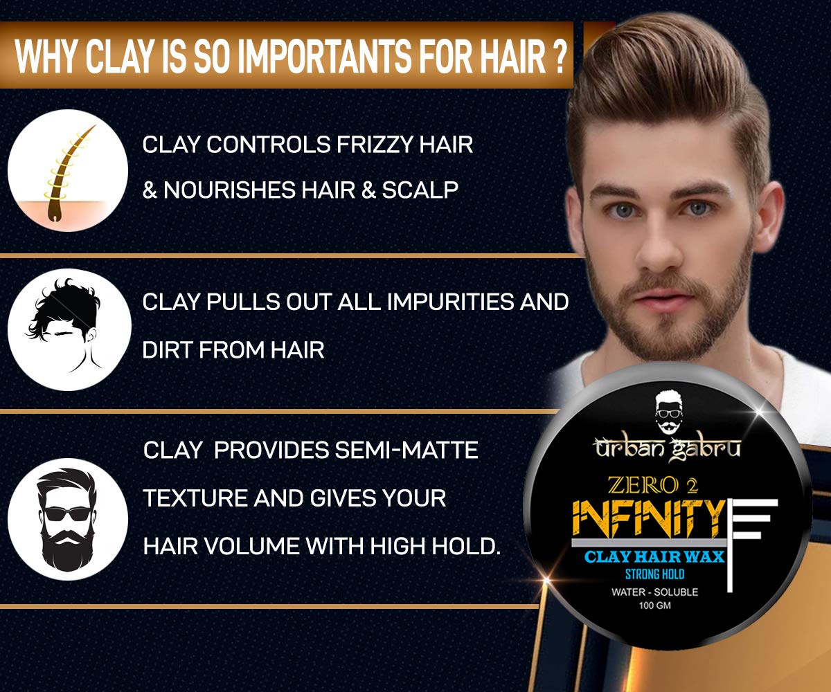 Buy Urbangabru Hair Wax Zero To Infinity For Strong Hold And