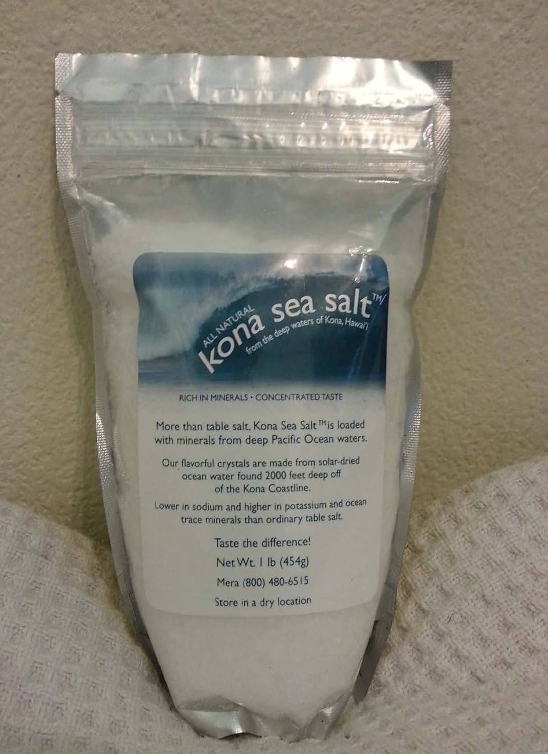 Mera Pharmaceuticals, Sea Salt Kona Deep Water, 16 Ounce