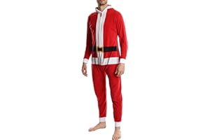 SLEEPHERO Adult Onesie for Men Adult Christmas Onesies Novelty Holiday Onesie Christmas Pajamas