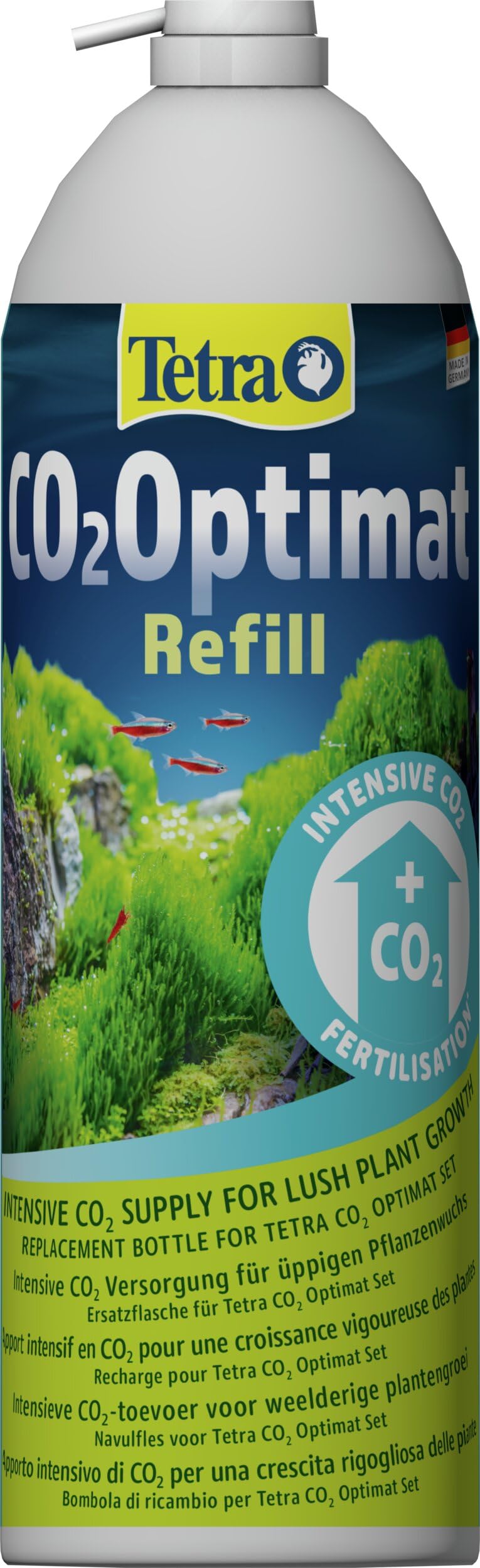 Tetra CO2 Depot, Intensive CO2 Supply for lush Water Plants, 11 g
